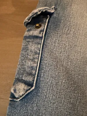 VENUS Cargo Jeans Womens 8 Light Wash Ankle Zip Utility Y2K Straight Leg thumbnail 6