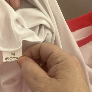 FINAL MARKDOWN Red and White Game Day Raglan Shirt medium thumbnail 4