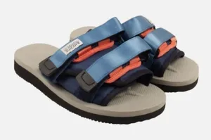 Suicoke Moto cab slides 7 size 8‎ Blue thumbnail 1