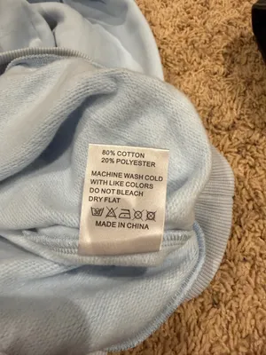 Parke Varsity mockneck sweatshirt birthday blue and pink L/XL thumbnail 9