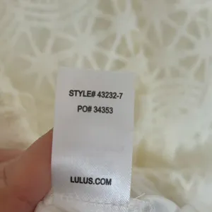 Lulu’s love you for eternity white lace dress thumbnail 9
