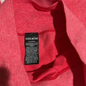 Pink Victoria’s Secret size large seamless leggings thumbnail 5