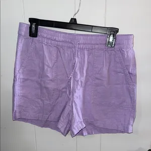 J.Crew Women's Purple Shorts thumbnail 1