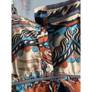 CHUFY Kathmandu Heights Organic Cotton Printed Peplum Tank Top thumbnail 4