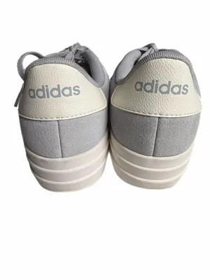 ADIDAS VL Court Bold Gray Suede Platform Sneakers Women’s Size 11 thumbnail 10