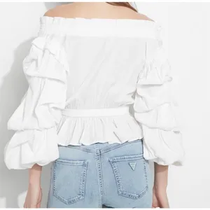 ✨Guess Celestine Off The Shoulder Sz Small Top✨ thumbnail 2