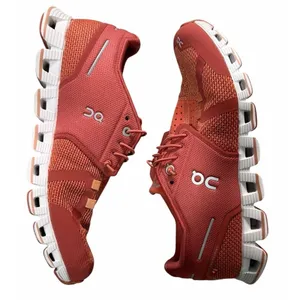 On Running Cloud 5 Running Shoes‎ Chili/Rust Women's Size 8 thumbnail 7