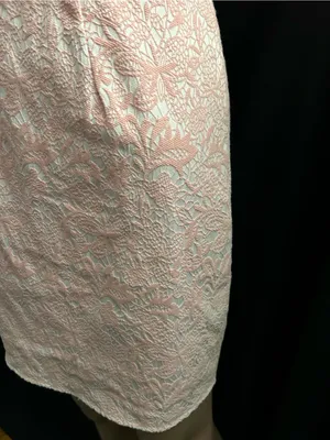 Moon Sleeveless Pink Lace Sheath Dress XS - SM thumbnail 4