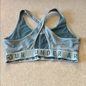 Under Armour Light Blue Sports Bra thumbnail 3