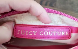 VINTAGE Juicy Couture Pink Wristlet thumbnail 6