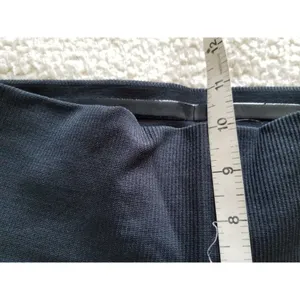 GOOD AMERICAN Wide Rib Shine Seamless Compression Leggings Black S/M 1/2 thumbnail 7