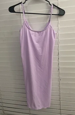 lilac mini dress large thumbnail 1