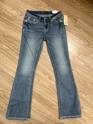 Women’s Miss Me bootcut denim jeans 27x32 thumbnail 1
