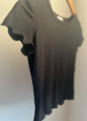 Altar'd State Black Crop Top thumbnail 1