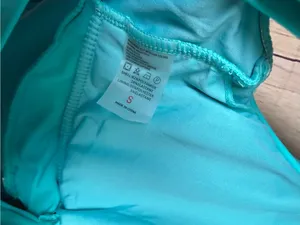 Twist-Front Turquoise Bikini Top - Women thumbnail 6