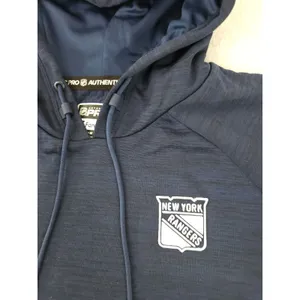 Womens Medium New York Rangers Hoodie Fanatics Pro NHL Hockey Pullover Cool Core thumbnail 12
