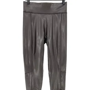 ALC Frank NWT Emile Vegan Leather‎ Legging Carob Brown Size 6 thumbnail 7