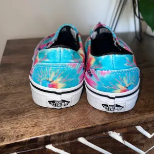 Vans Asher 500714 Classic Slip On Tie Dye Women's Sneakers Shoes Colorful Size 6 thumbnail 3