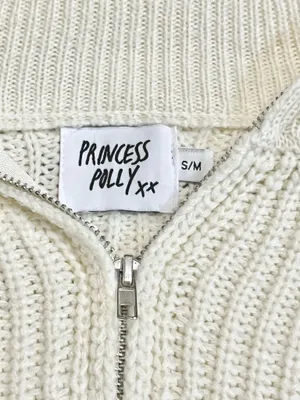 Princess Polly Dissa Sweater Cream thumbnail 7