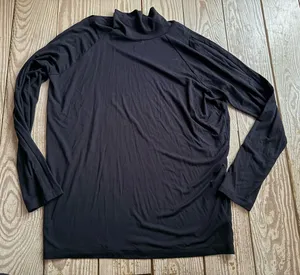 Athleta cold shoulder turtleneck size L thumbnail 1
