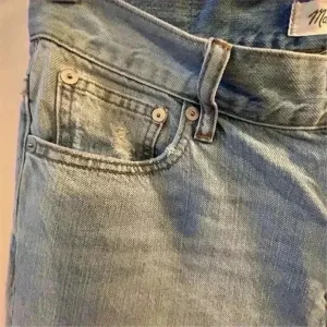 Madewell Women's High Rise Straight Jeans Size 28 Blue Denim‎ thumbnail 4