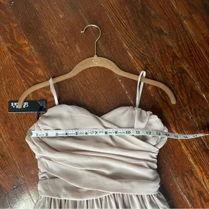 Lulu’s Moonlight Serenade Formal HOCO Dress Bridesmaid NWT thumbnail 10