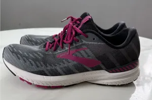 Brooks Women's Athletic Shoes in Gray and Pink thumbnail 1