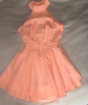 Lulus Dress Peach Skater Rehearsal Dress thumbnail 6