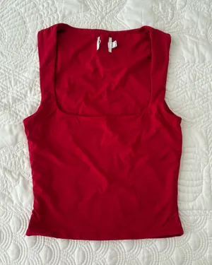 Princess Polly Zoe red tank thumbnail 1