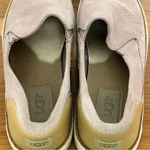 UGG Bren Perforated Suede Slip‎ On Sneakers Mauve Pink 1018375 Womens 7 thumbnail 7