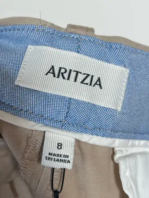 Aritzia Chino Mid-Rise Skinny Pant in Washed Tundra Taupe Size 8 NWT Office Y2K thumbnail 5