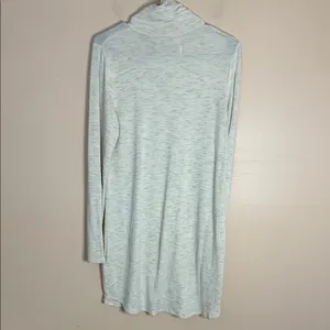 Abercrombie & Fitch Heathered Cream Turtleneck Long-Sleeve Dress thumbnail 7