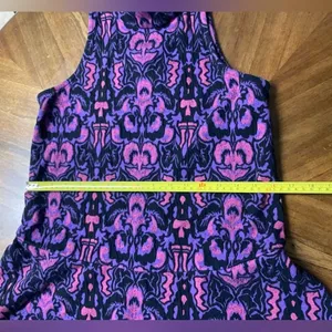 Free People Amelia Mock Neck Drop Waist Dress Sleeveless Boho Size XS thumbnail 4