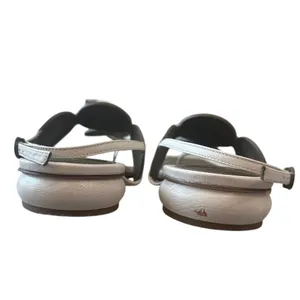 Tory Burch Marquetry Disk Sandal Cream Toasted Sesame‎ 9.5 thumbnail 5