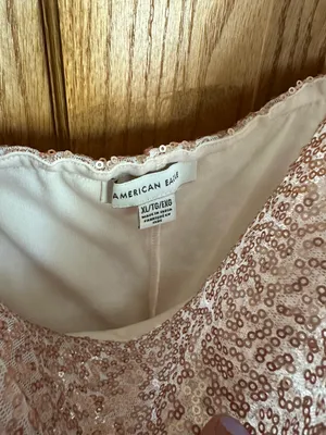 American Eagle Pink Spaghetti Strap Dress thumbnail 2