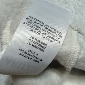 Aritzia Tna Sweatfleece Cozy Fleece Wide Leg Sweatpants Heather Grey L 119950 thumbnail 7