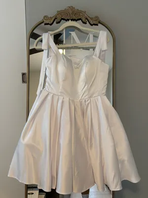 Amazon White Dress thumbnail 4