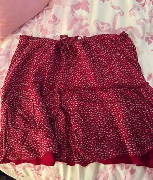 Brandy Melville Mini Red Skirt thumbnail 1