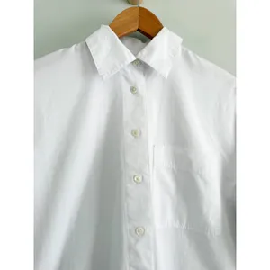 Madewell | NWT Oversized Button-Up Shirt White | Sz XS thumbnail 5
