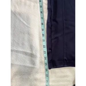 Hilary Radley Navy Skinny Pants Size Sm Mid Rise Elastic‎ Waist Pull On thumbnail 6
