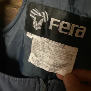 FERA Vintage Gray Insulated Winter Snow Bibs Snow Suit Women's Size 14 thumbnail 6