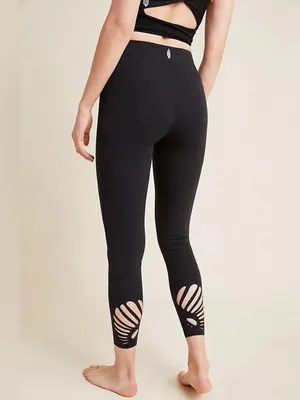 Free People Movement Over the Moon High Wasted Leggings - Black - XS thumbnail 3
