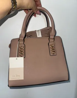 Le Bag Los Angeles Purse With Shoulder Strap Pink thumbnail 1