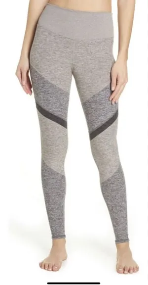 ALO Gray Sheila Alosoft Leggings thumbnail 1