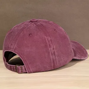 NWT Overstimulated Embroidered Maroon Burgundy Baseball Hat Adjustable Cap thumbnail 2