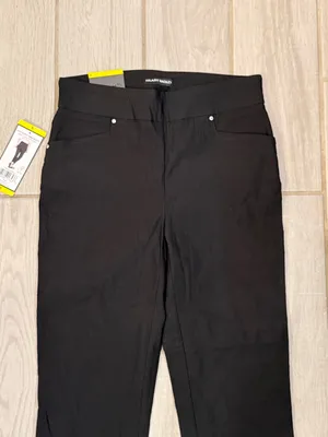 Hilary Radley Black Ankle-Length Tummy Control Pants thumbnail 5