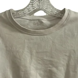 Offline by‎ Aerie Women's White Cropped Crew Neck T-Shirt Size M Casual Top y2k thumbnail 2