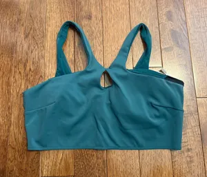 Lululemon Storm Teal Sports Bra thumbnail 1