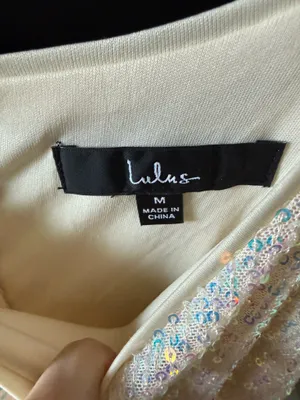 Lulus Dress Sequin thumbnail 4