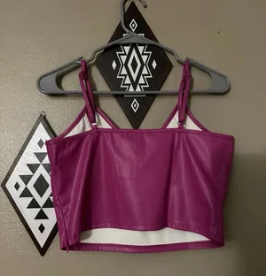 ee:some Pink Crop Top thumbnail 3